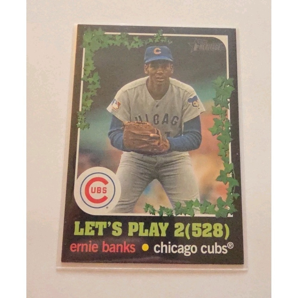 2020 Topps Heritage High Number Let's Play 2 Ernie Banks #LP2-9 HOF
